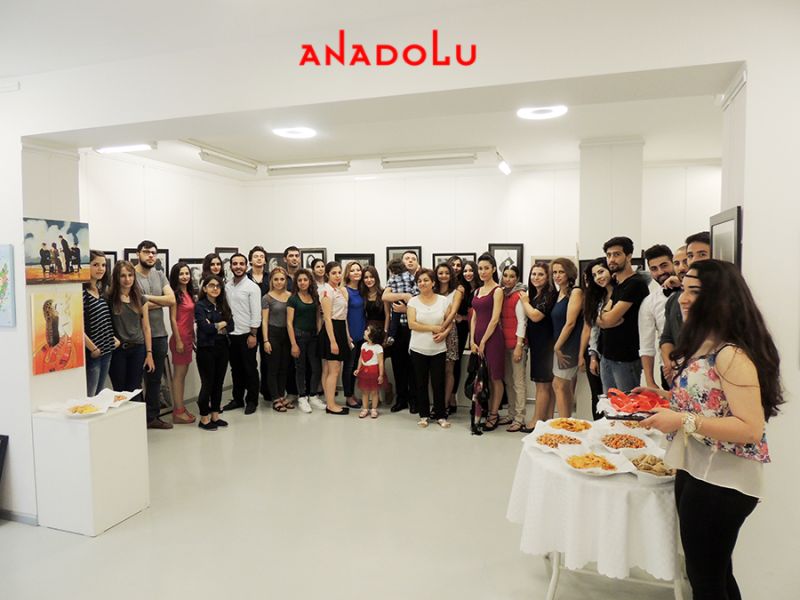 Anadolu Güzel Sanatlarda Sergi Açılışı Bursa