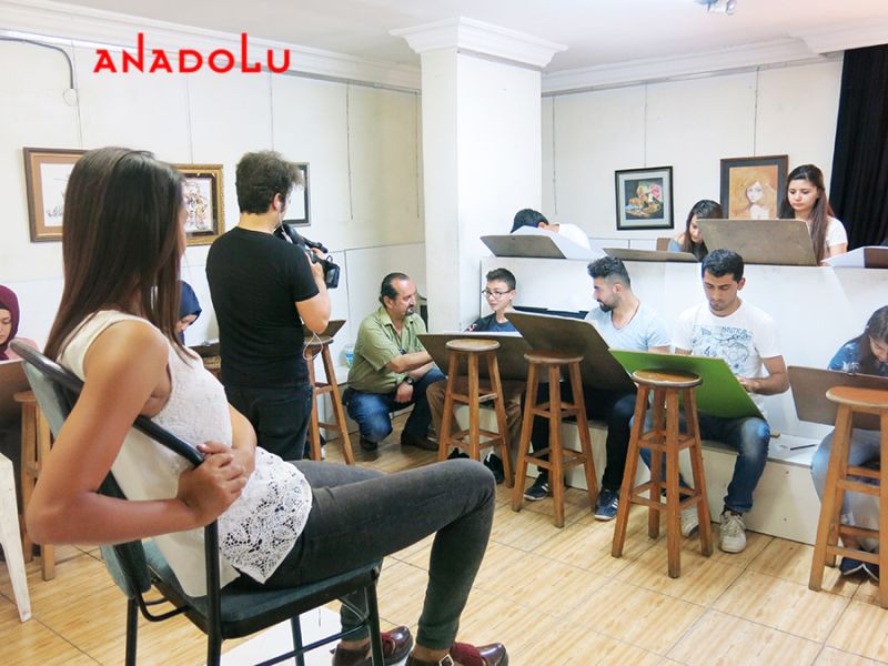 Bursa Anadolu Güzel Sanatlar Öğrencileri TV Röportajları