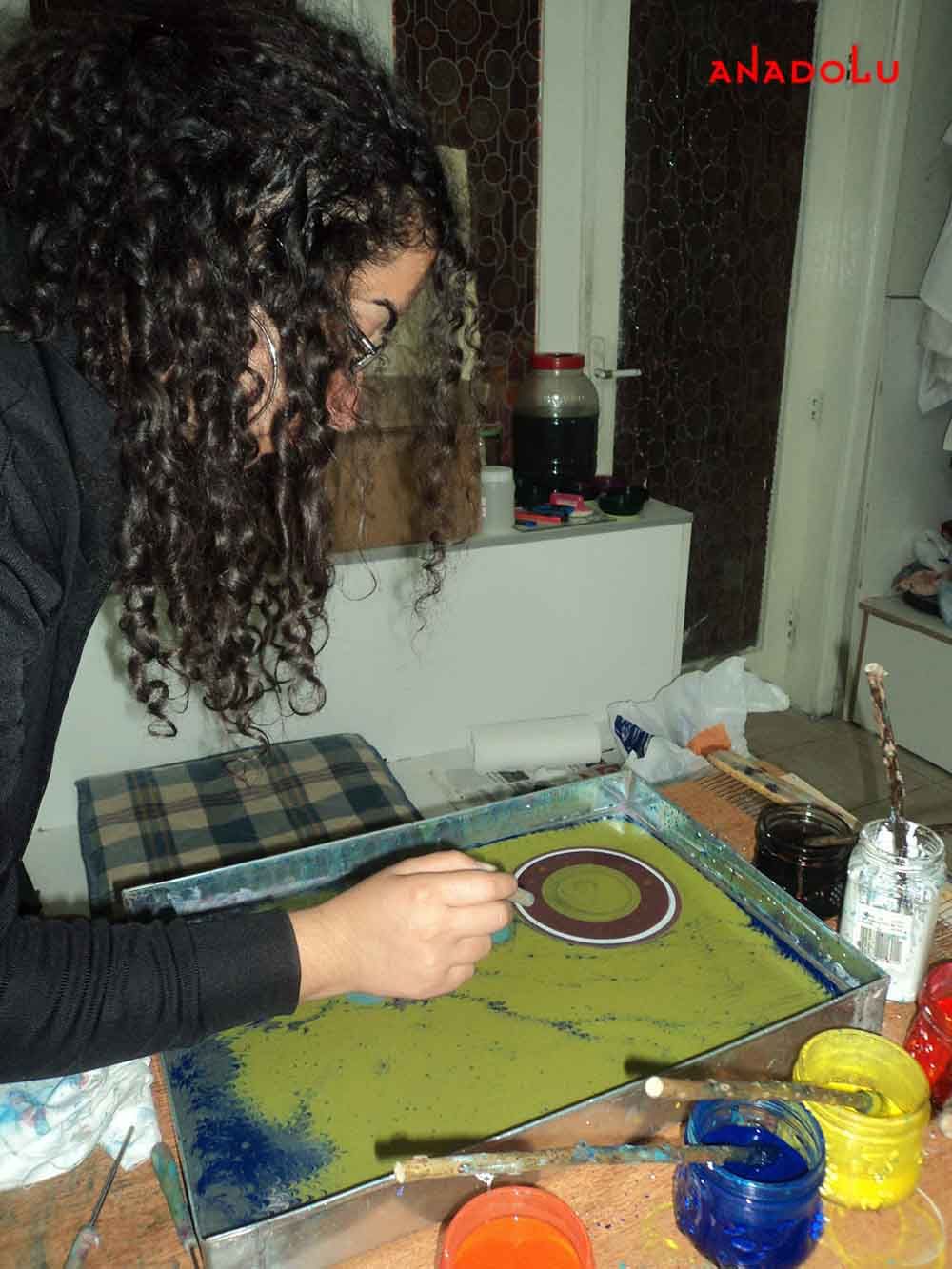 Yetişkinlerle Ebru Eğitimleri Bursa