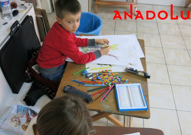 Çocuklar Resim Sanat Eğitimleri Bursa