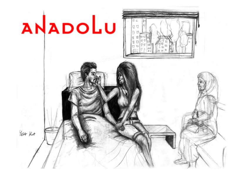 Karakalem İmgesel Hasta Ziyareti Bursa