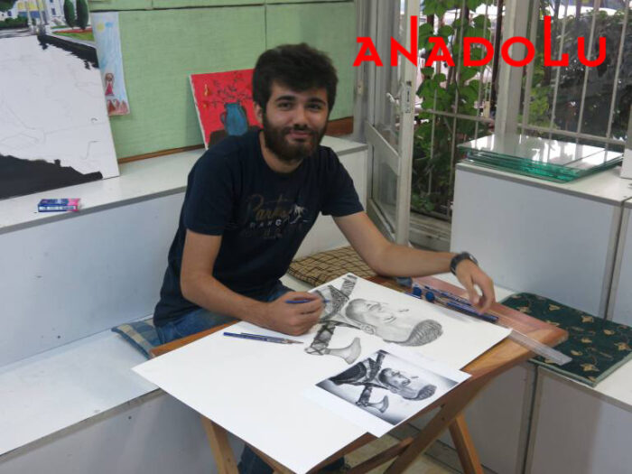 Karakalem Çalışan Hobi Grubu Çizimleri Bursa
